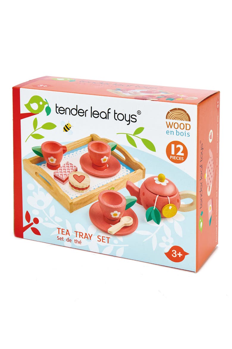 11-Piece Tea Tray Toy Set, Alternate, color, MULTI