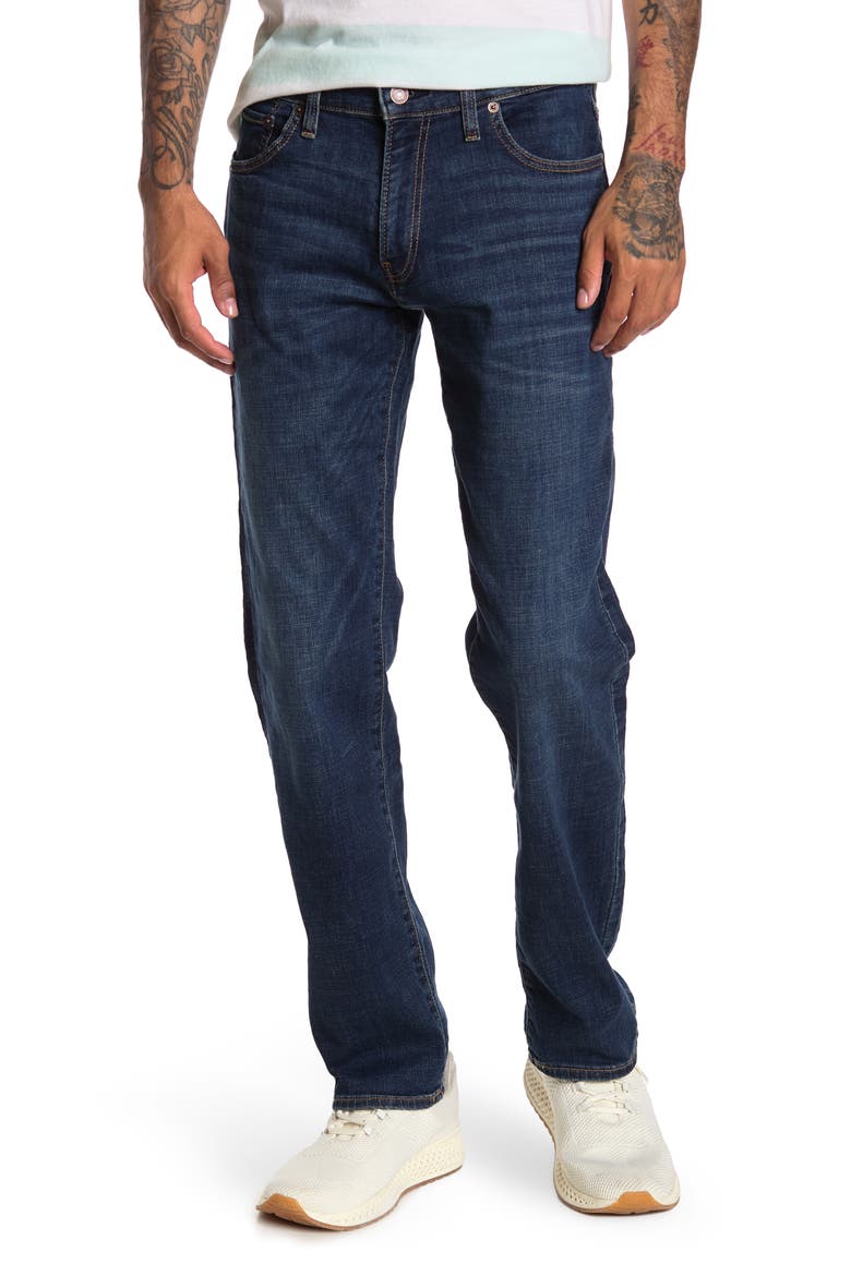 221 Straight Leg Jeans, Main, color, HILLTOP