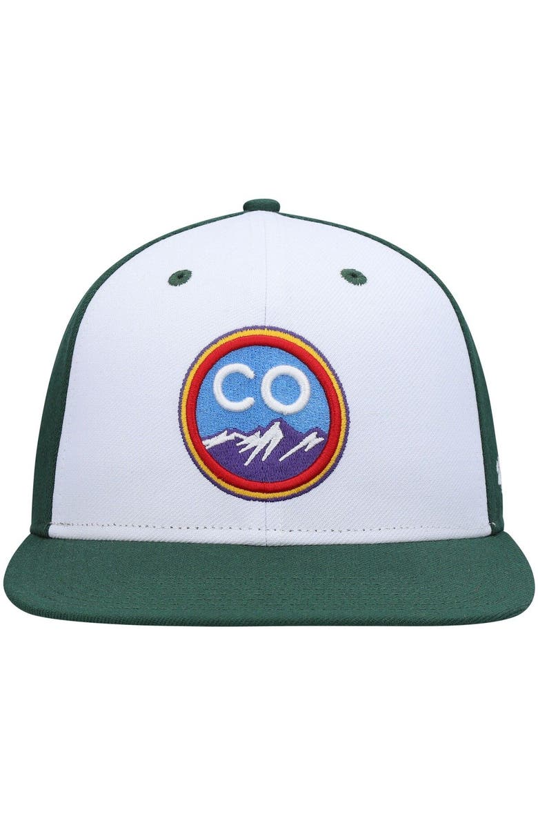 '47 Men's '47 Green Colorado Rockies 2021 City Connect Captain Snapback Hat, Alternate, color, Green