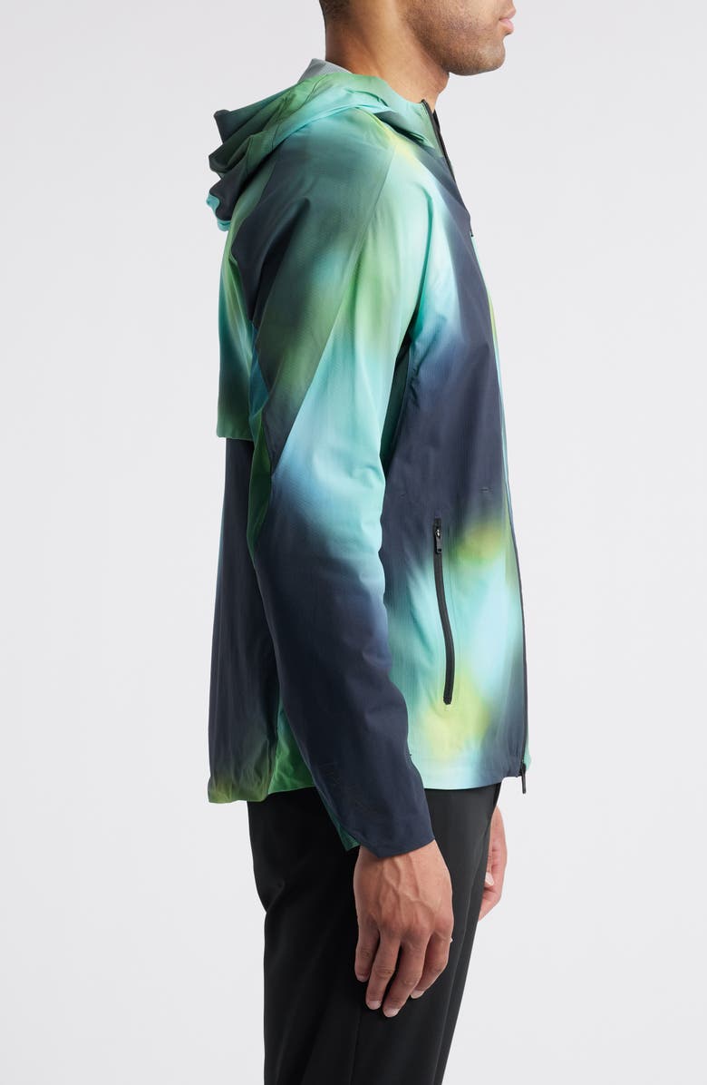 Y-3 Hooded Water Repellent Running Jacket, Alternate, color, 
