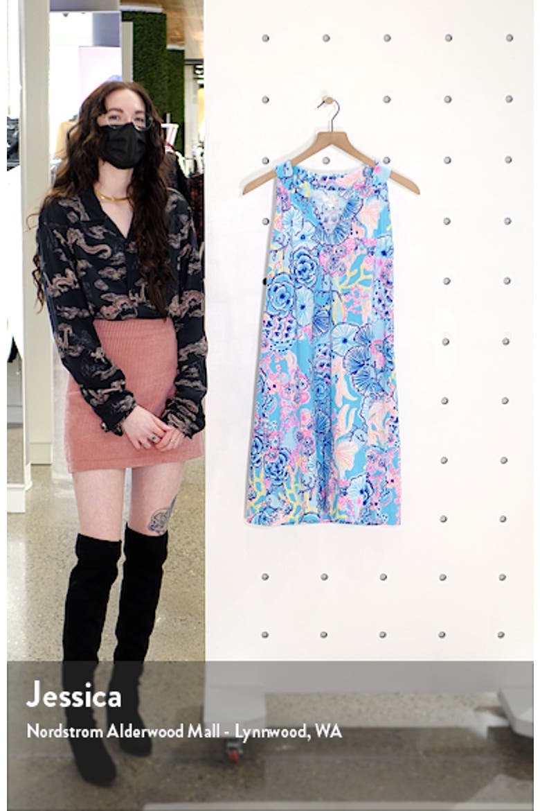 Ross Print Shift Dress video