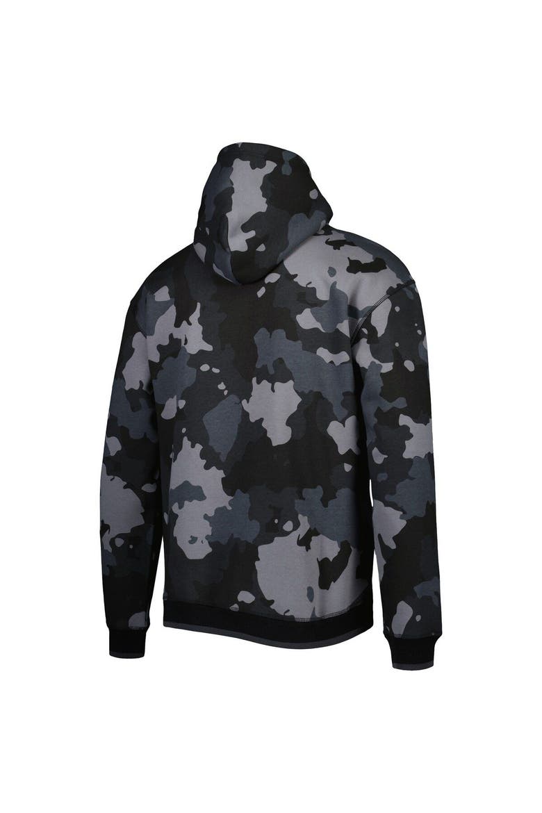 Men's The Wild Collective Black Washington Commanders Camo Pullover Hoodie, Alternate, color, Black