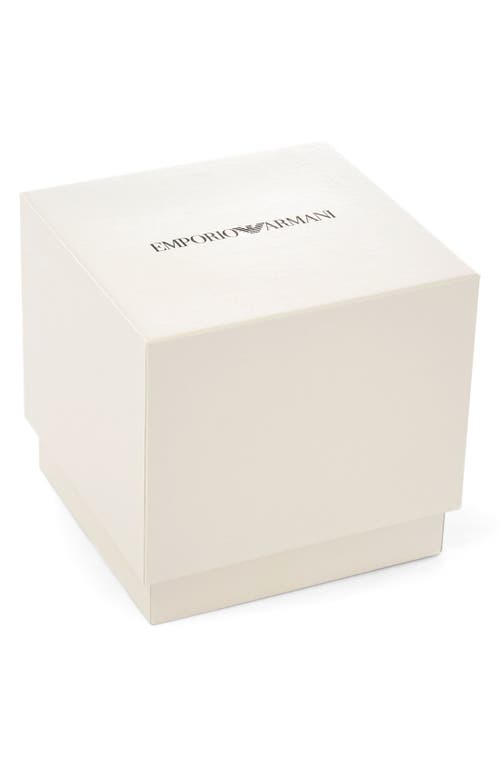 Emporio Armani Mesh Strap Watch, 32mm In Transparent