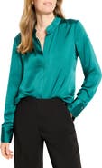 NIC+ZOE Day Gloss Button-Up Shirt