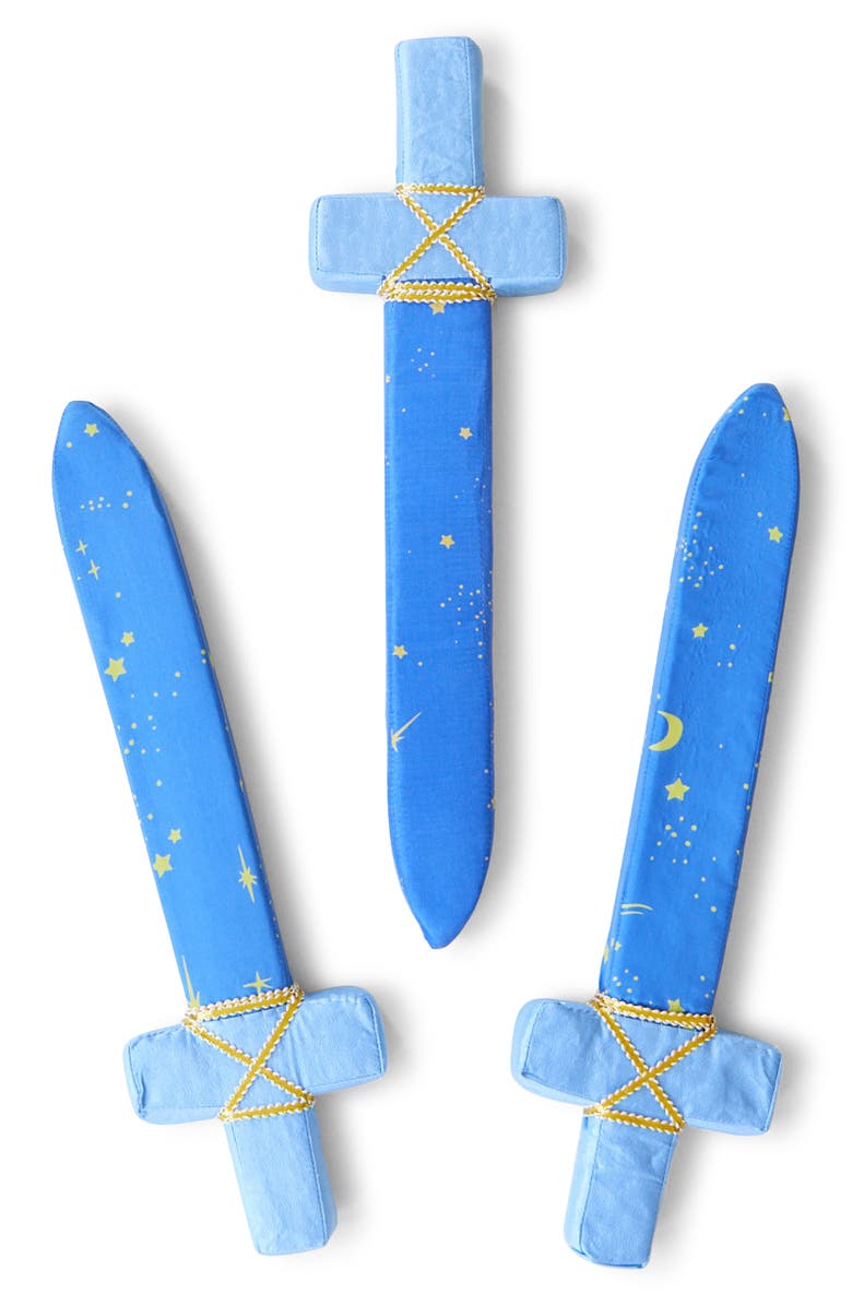 Sarah's Silks Starry Night Soft Sword, Alternate, color, 