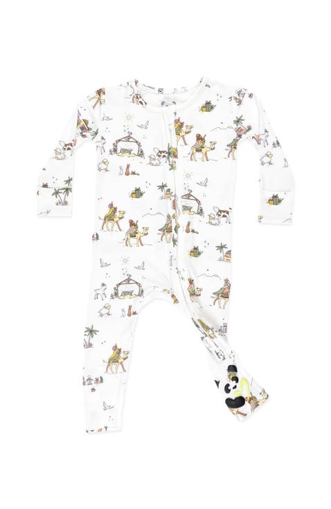 Baby Yuletide Convertible Footie