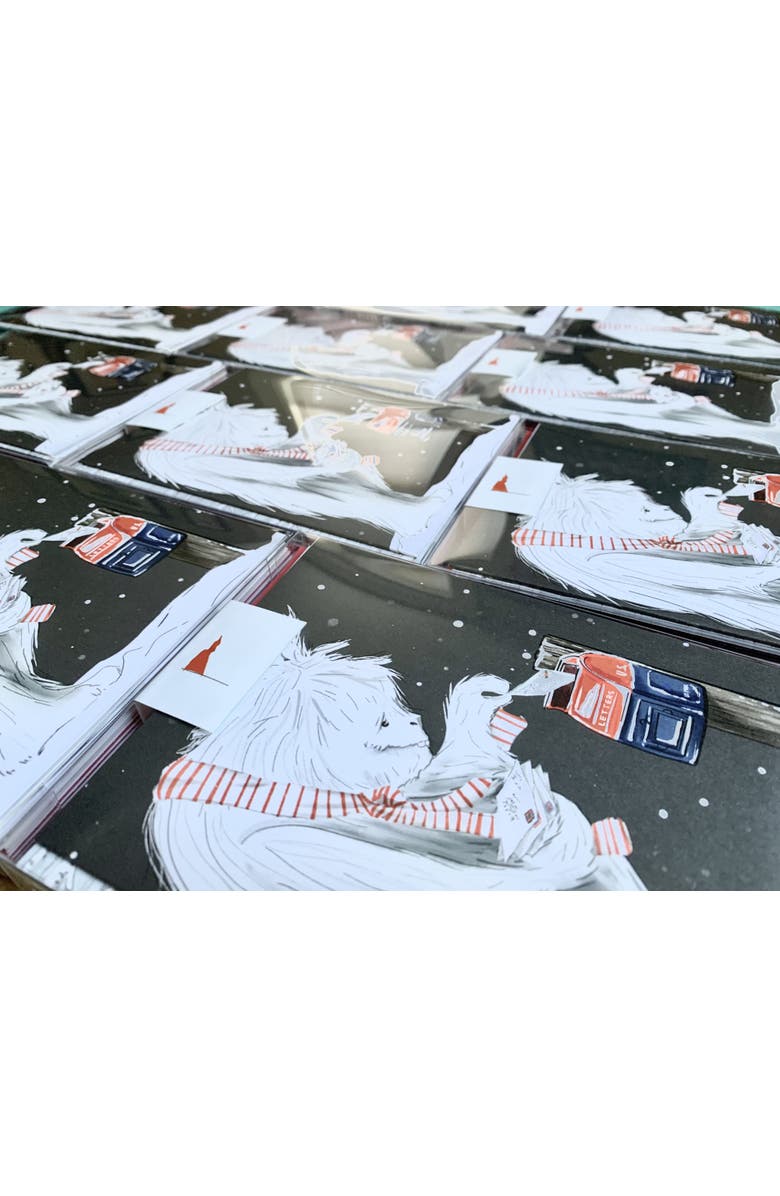 Ramus & Co Holiday/Christmas Yeti Assorted Set of Greeting Cards, Alternate, color, Multi-Pack