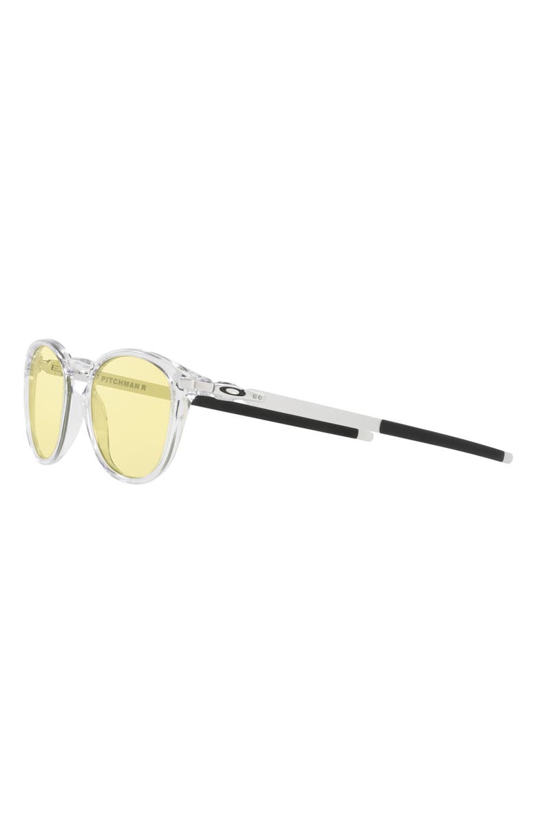 Oakley Pitchman 50mm Prizm<sup>™</sup> Round Sunglasses, Alternate, color, Clear