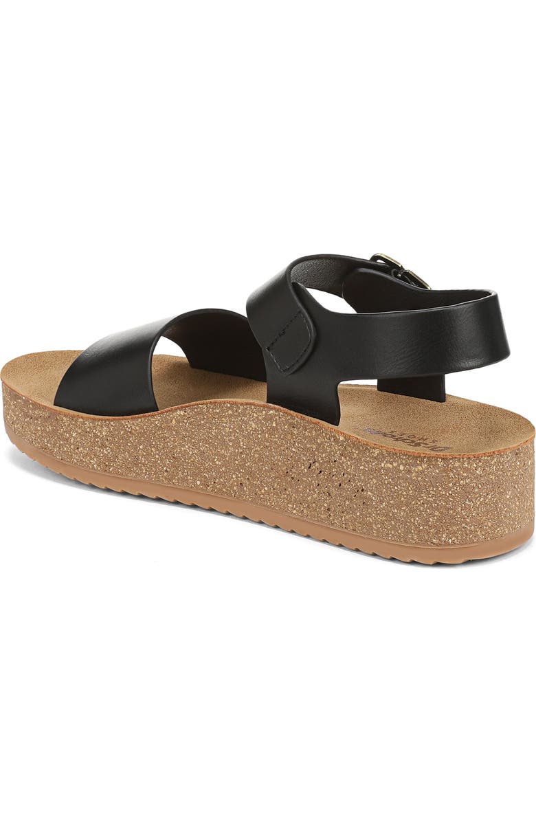 Dr. Scholl's Happy Lucky Wedge Platform Sandal, Alternate, color, Black