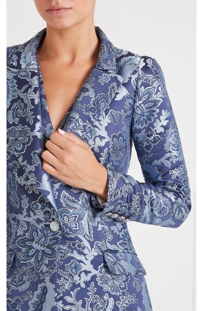 Temperley London Francis Blazer, Alternate, color, Navy