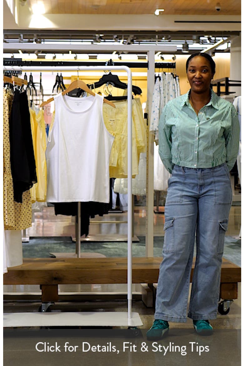 Slim Stretch Cotton Tank video