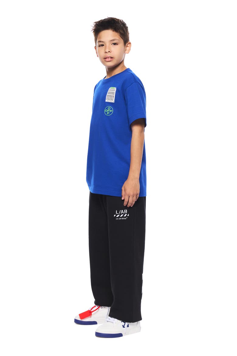 Kids' Diag Joggers, Alternate, color, BLACK