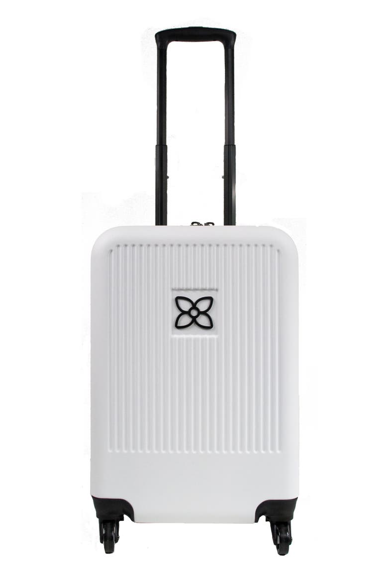 Meridian 22-Inch Wheeled Carry-On, Main, color, WHITE