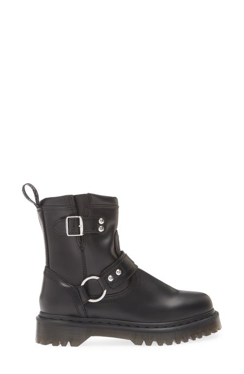 Dr. Martens Anistone Harness Boot In Black