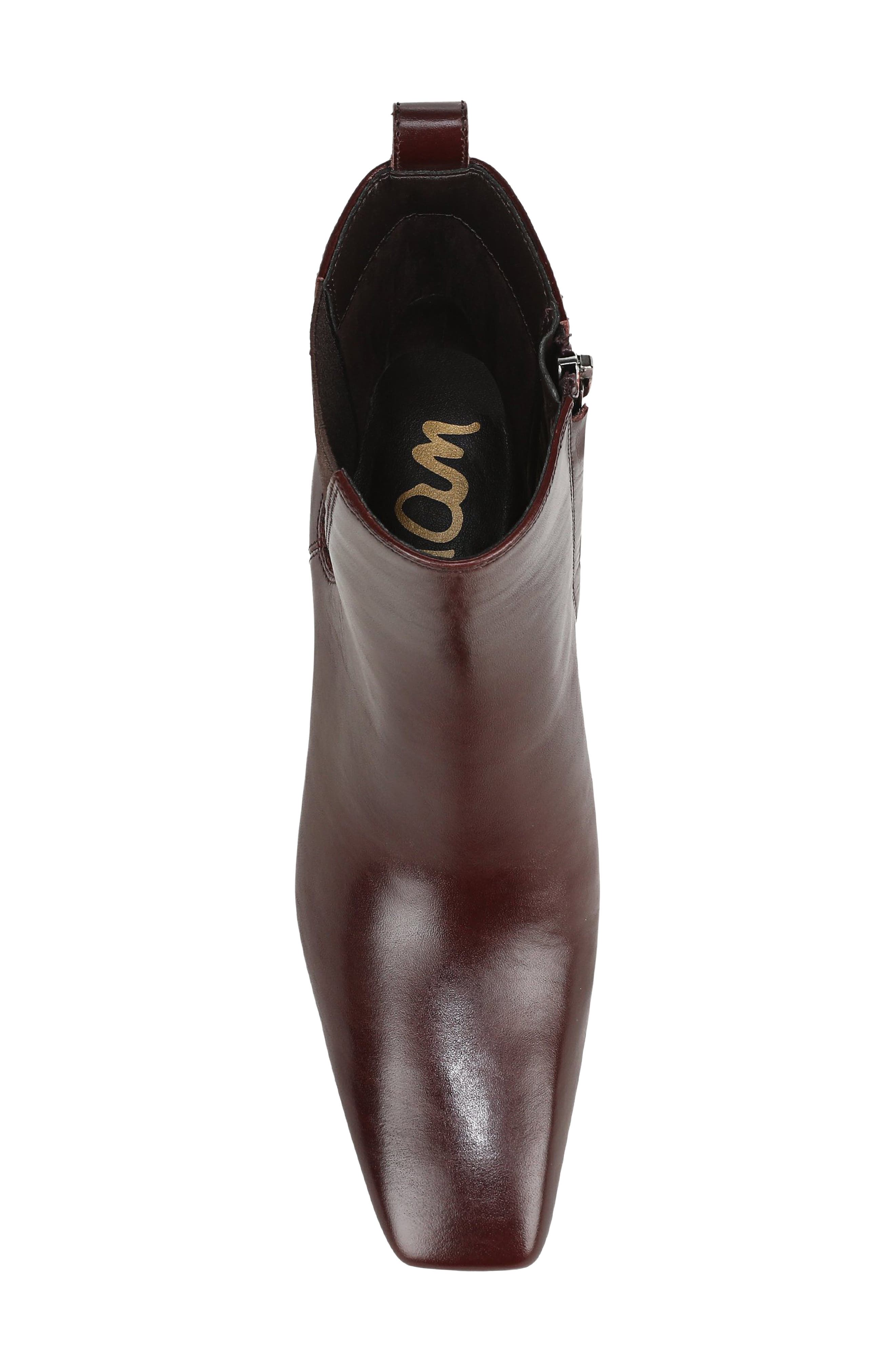 Peony Leather Chelsea Bootie, Alternate, color, SPICED PECAN