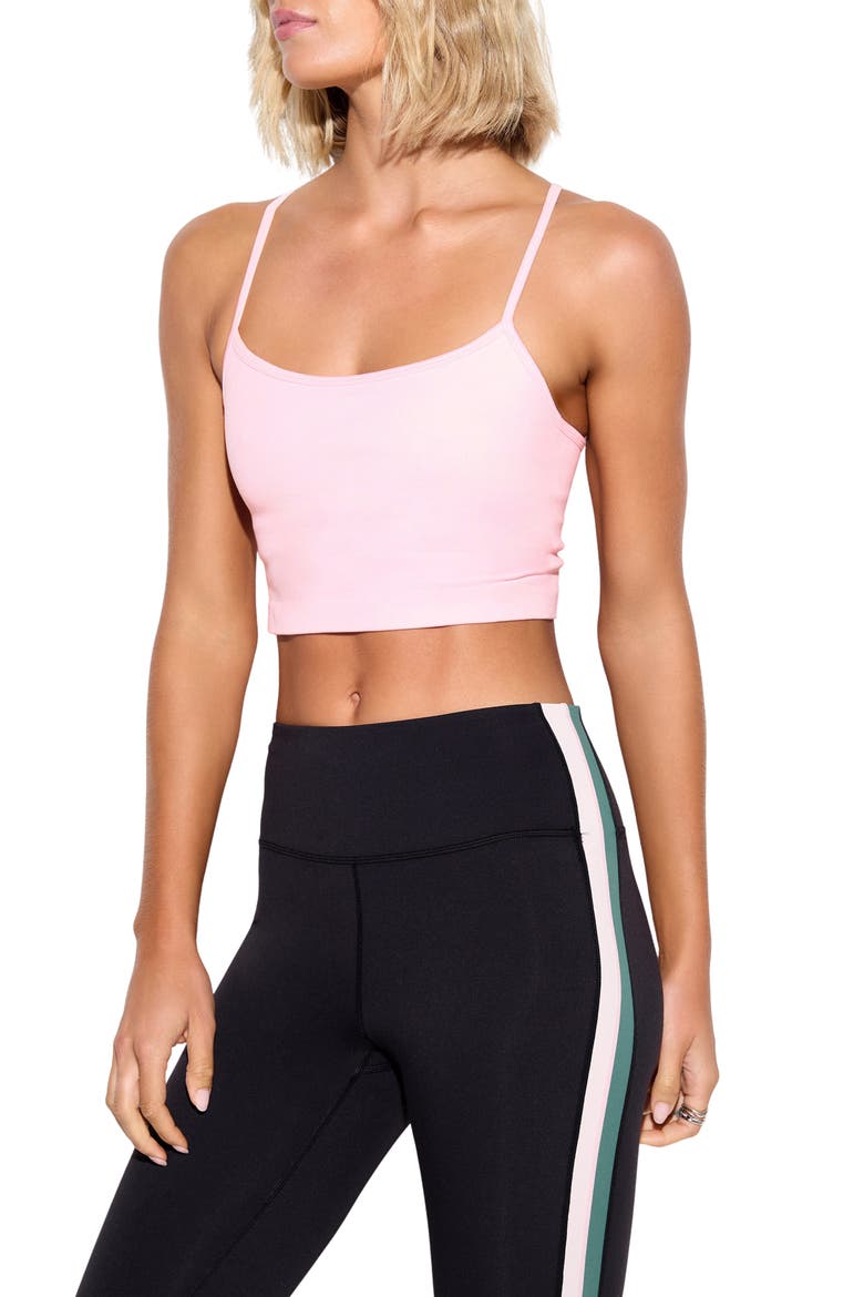 Exhale Crop Camisole, Alternate, color, PINK QUARTZ