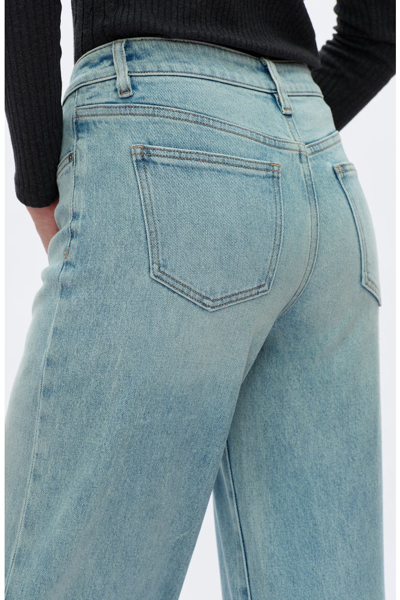 Straight Leg Jeans, Alternate, color, RETRO LIGHT BLUE