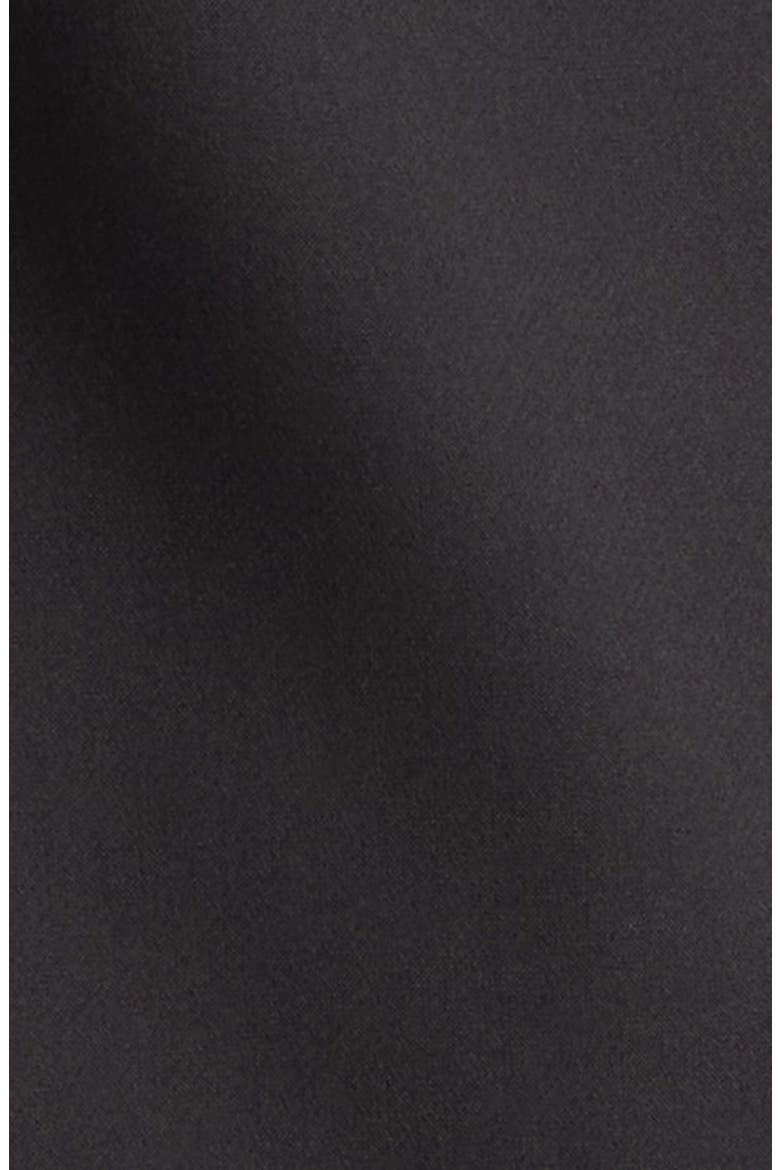 Black Cady Stretch Crepe Blazer, Alternate, color, SOLID BLACK