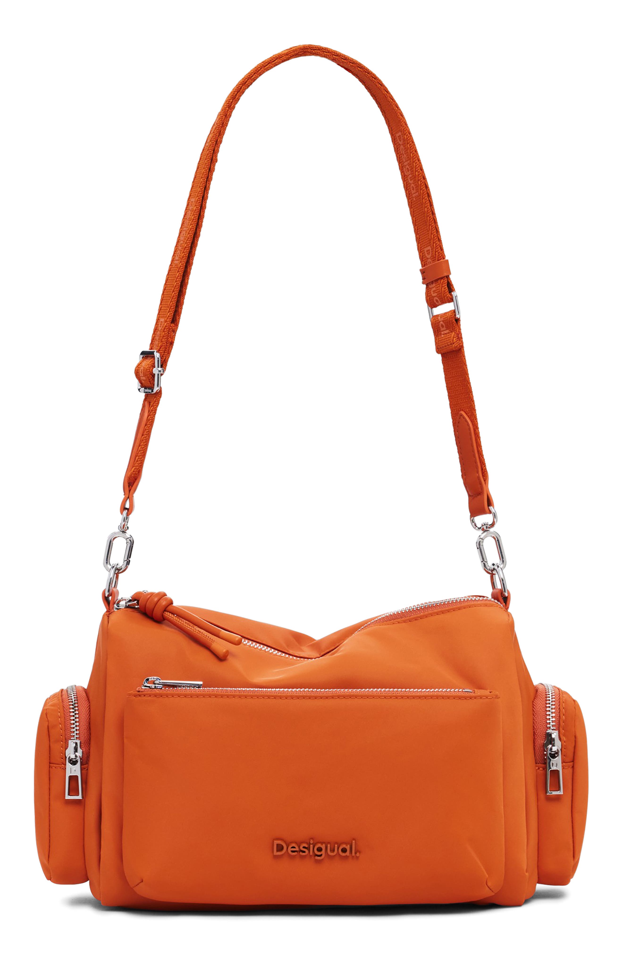 Desigual Nylon Shoulder Bag, Main, color, 