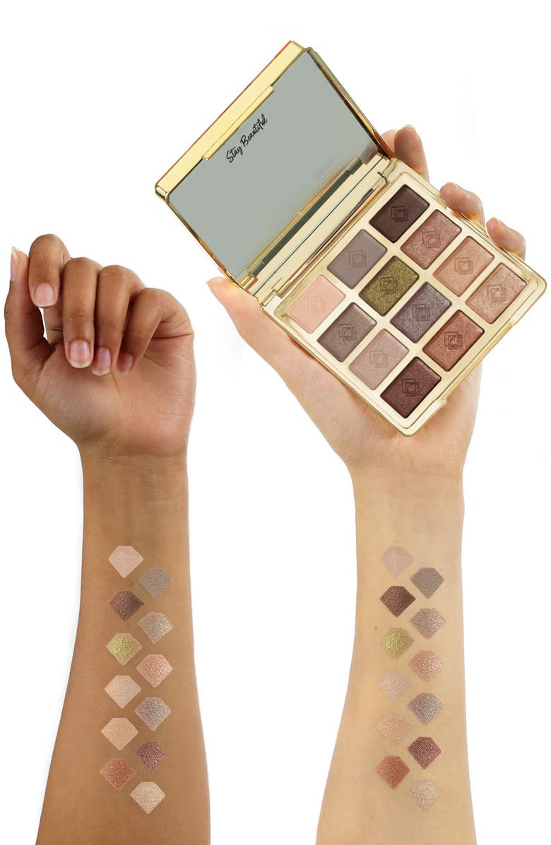 MIRENESSE 20th Anniversary Solid Gold Eyeshadow Palette, Alternate, color, 