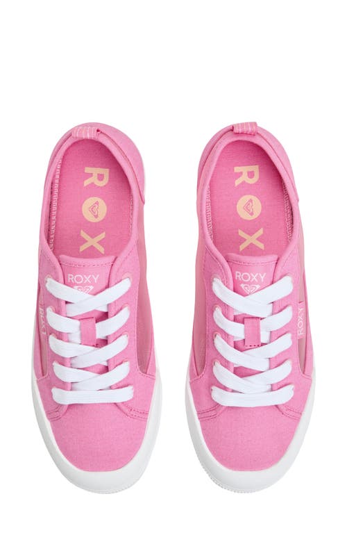 Roxy Shorebreak Sneaker In Medium Pink