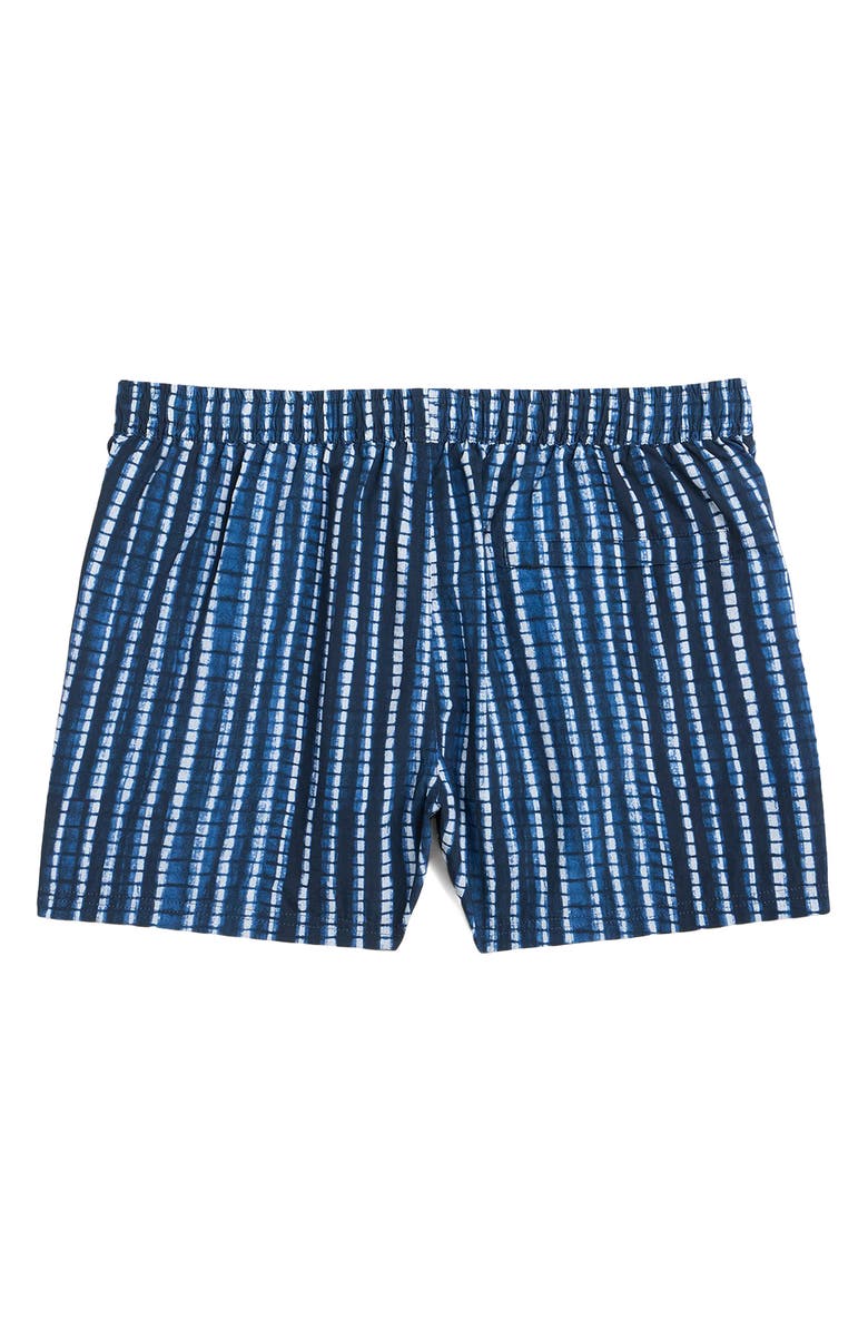 AUTO-REPLY<sup>™</sup> Print 4-Inch Nylon Swim Trunks, Alternate, color, Lapis/ Bright Blue