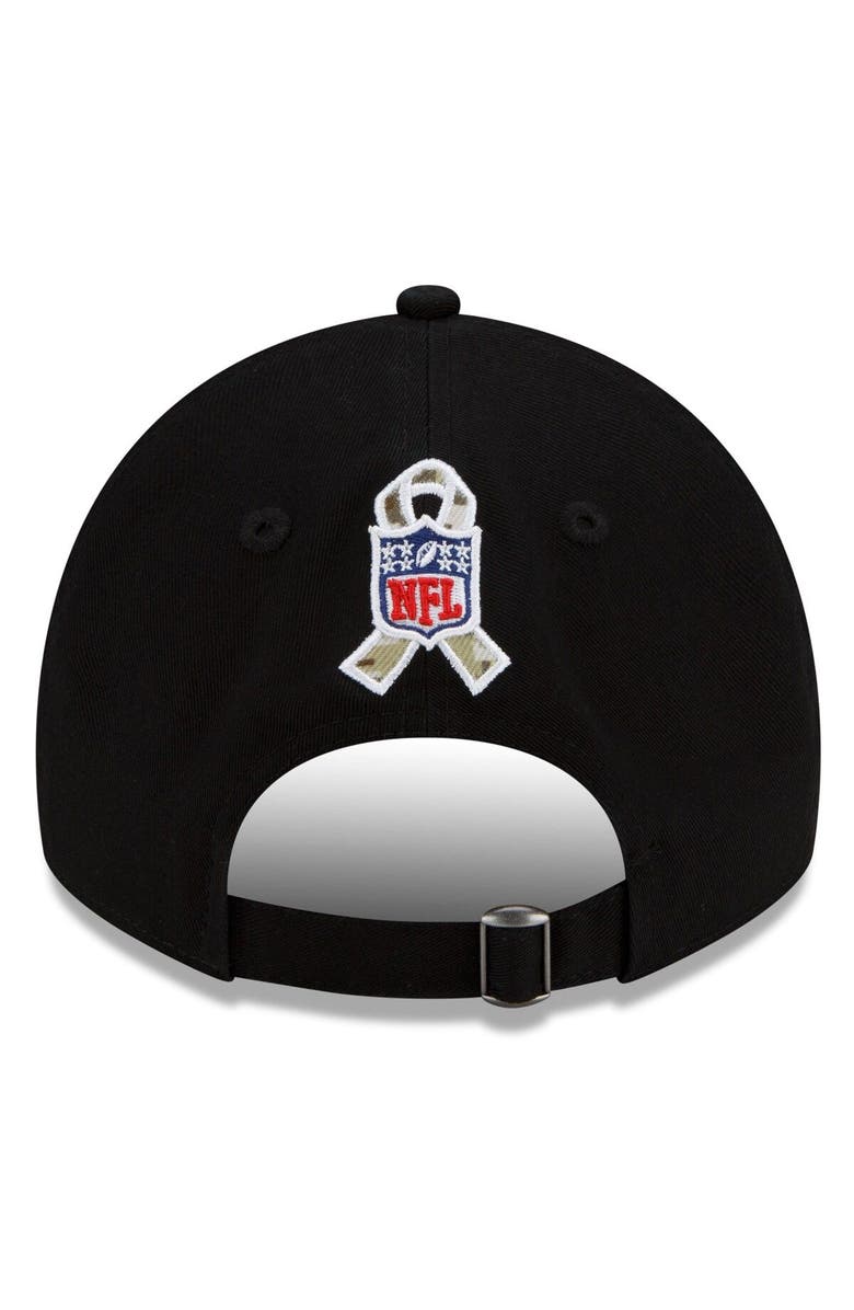 New Era Women's New Era Black Tampa Bay Buccaneers 2022 Salute To Service 9TWENTY Adjustable Hat, Alternate, color, 