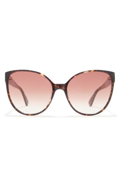 primrose 60mm gradient cat eye sunglasses