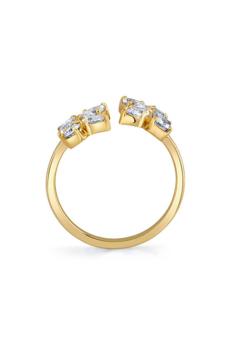 Montage Cluster Bypass Ring, Alternate, color, Yellow Gold