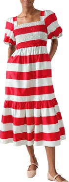 LK Bennett Ruby Bold Stripe Maxi Dress