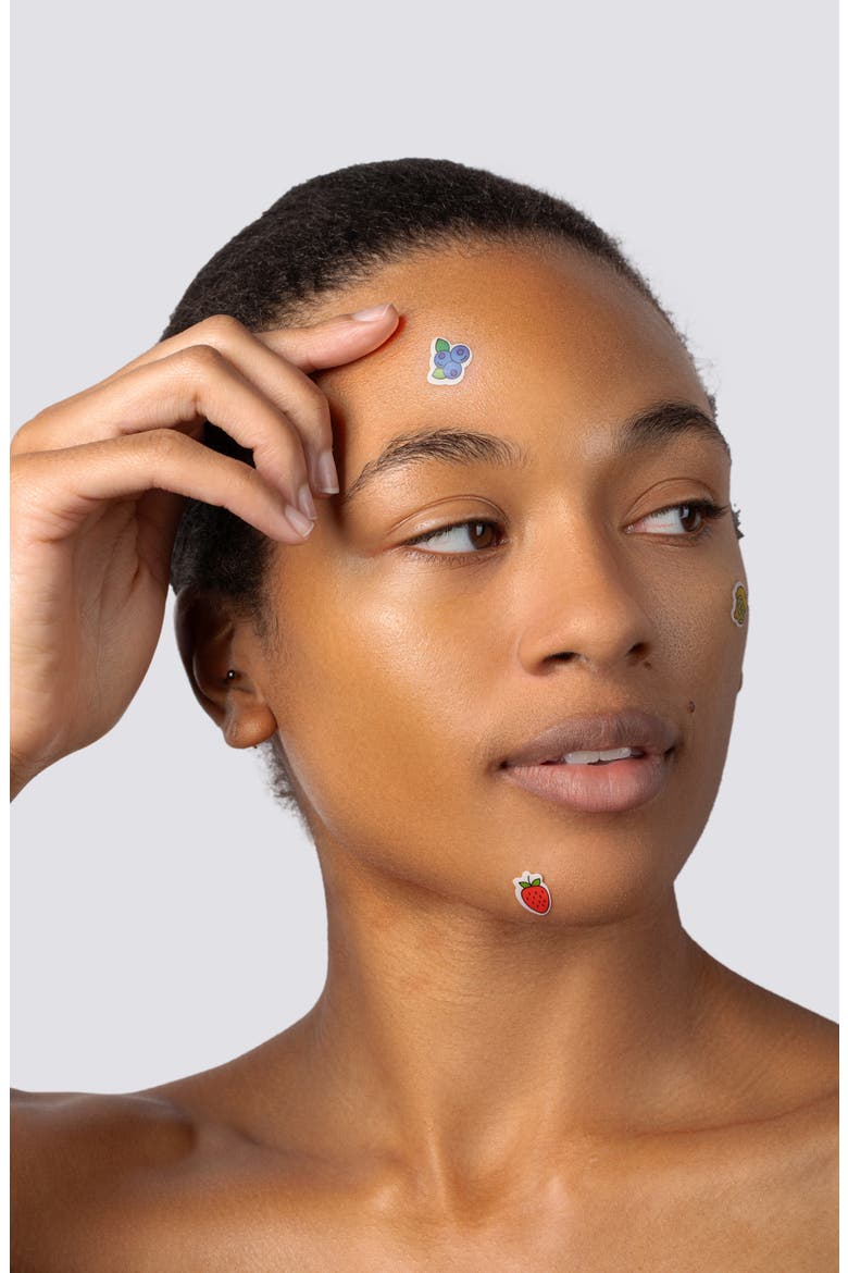 Cutie Fruities 60-Pack Acne Stickers, Alternate, color, NO COLOR