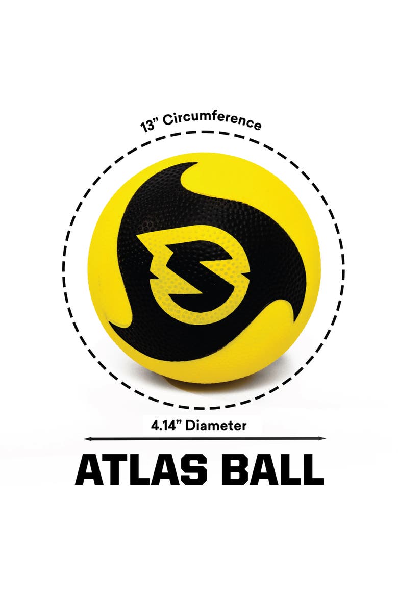 Atlas Balls 2 Pack, 4.14 Inch Roundnet Accessory, Alternate, color, Multicolored