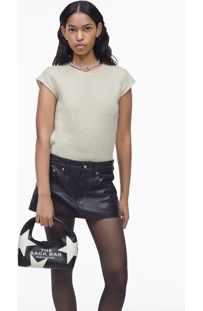 Marc Jacobs The Mini Sack Leather Top Handle Bag, Alternate, color,