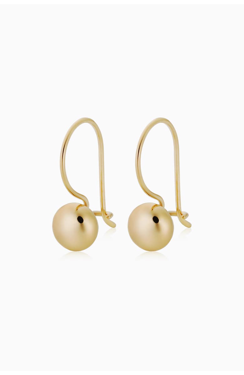 Oradina 14K Gold Buttoned Up Drop Earrings, Main, color, Yellow Gold
