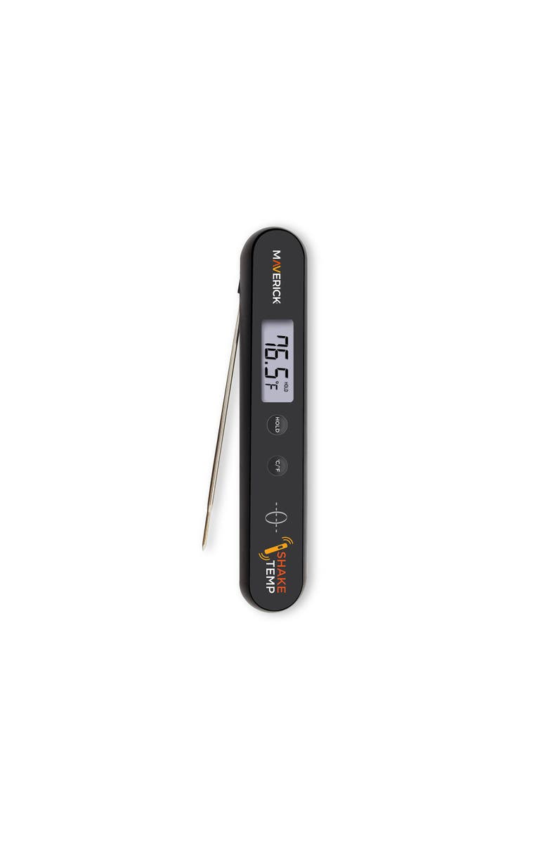 Maverick Shake Temp Instant Read Thermometer, Main, color, Black