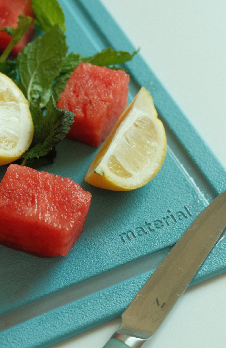 MATERIAL MK Free Cutting Board, Alternate, color, Ocean