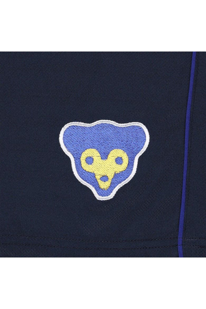 Men's Profile Navy Chicago Cubs Big & Tall Cooperstown Collection Mesh Shorts, Alternate, color, Navy