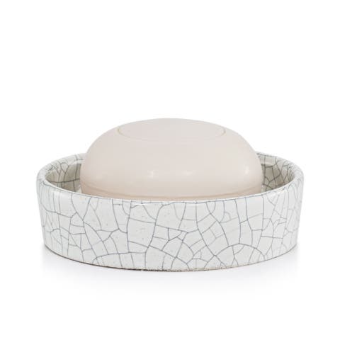 Frattura White Soap Dish