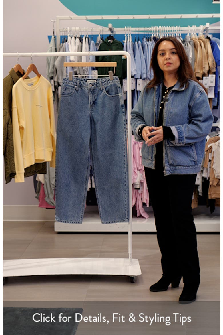 High Waist Crescent Leg Jeans video