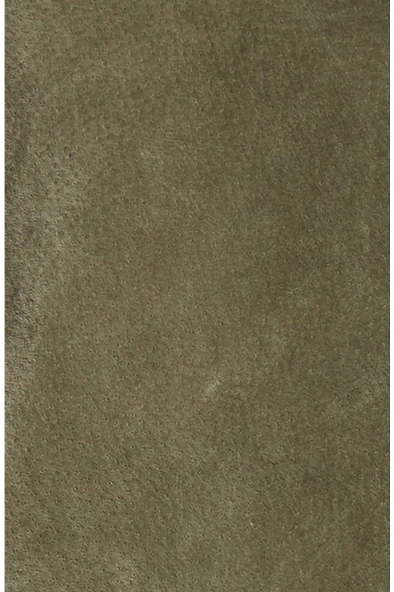Long Suede Moto Jacket, Alternate, color, HERB