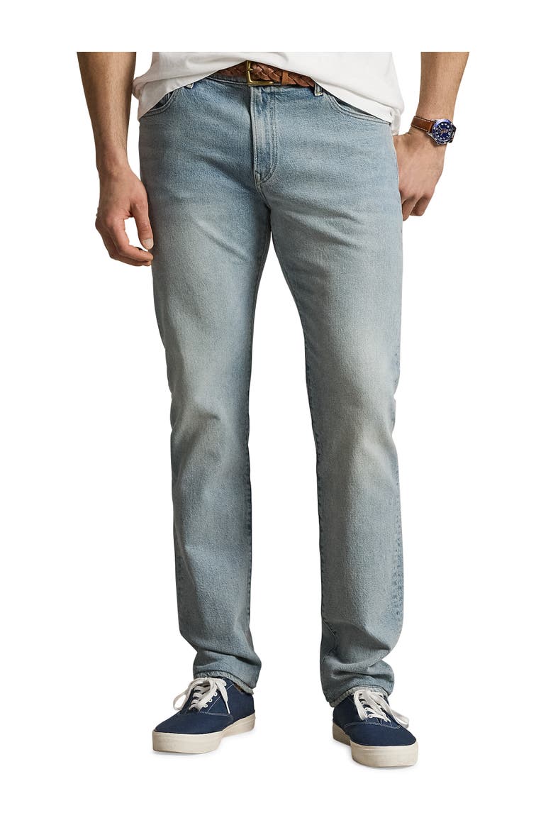 Big & Tall Varick Slim Straight-Leg Jeans, Main, color, DONNELY