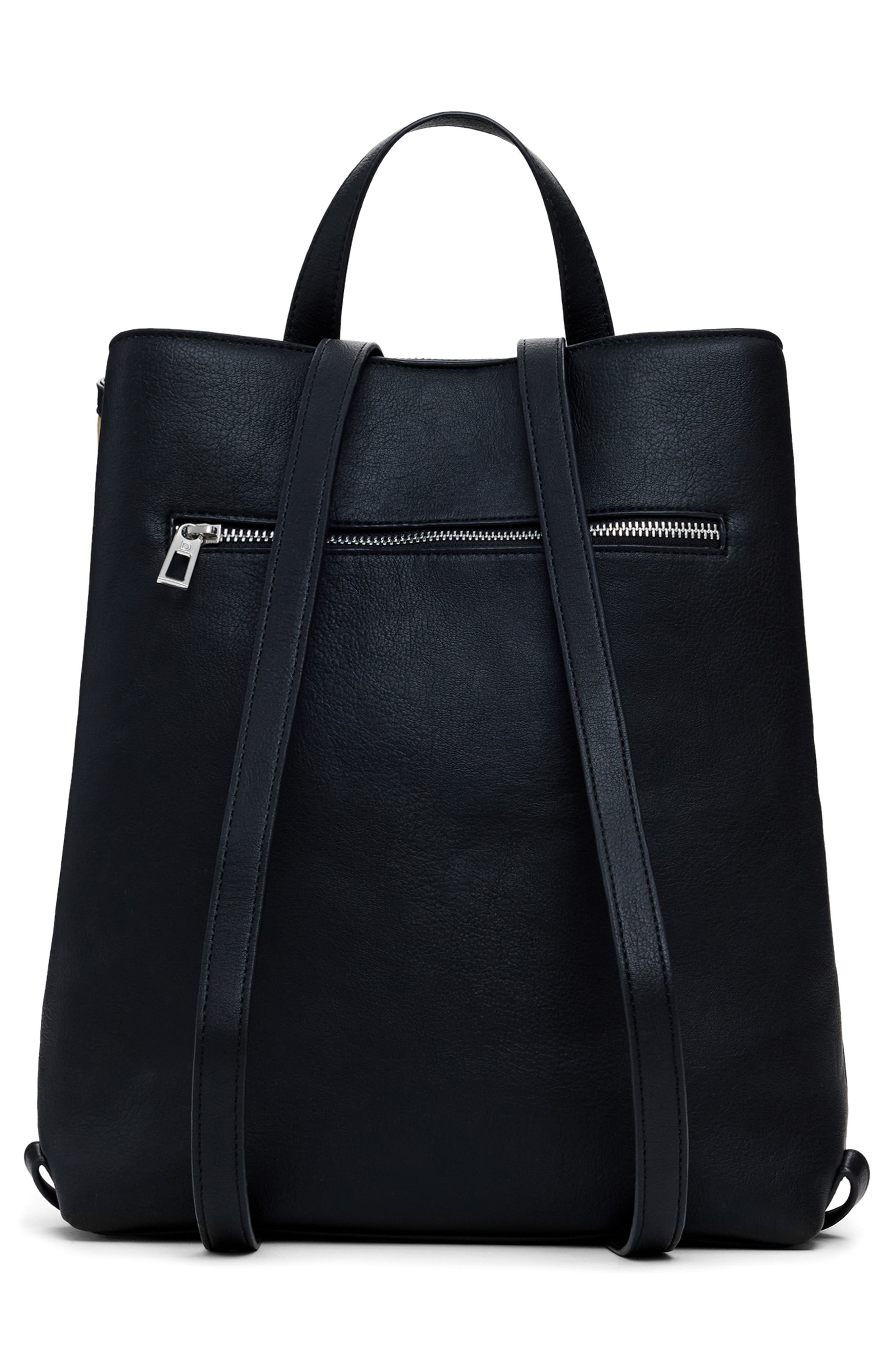 Desigual Medium Faux Leather Backpack, Alternate, color, 