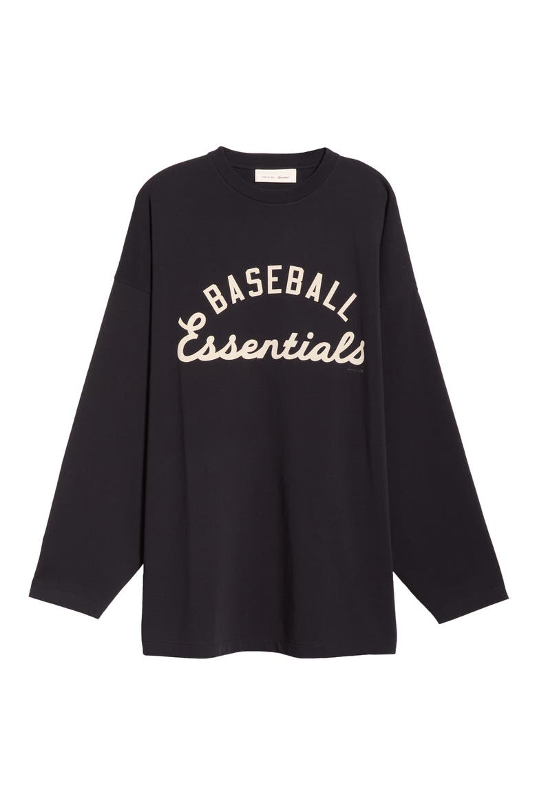 x MLB Long Sleeve Cotton Jersey Graphic T-Shirt, Main, color, BLACK