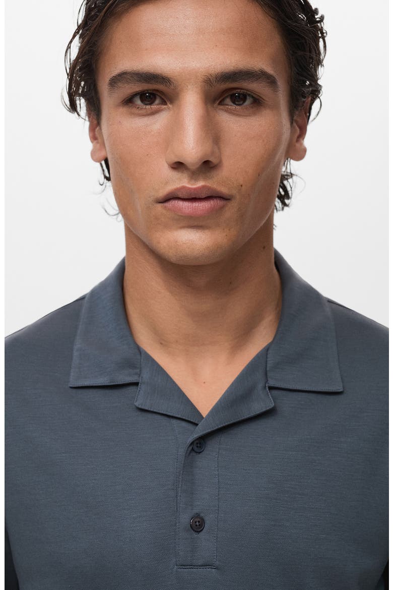 Polo Shirt, Alternate, color, PETROL BLUE