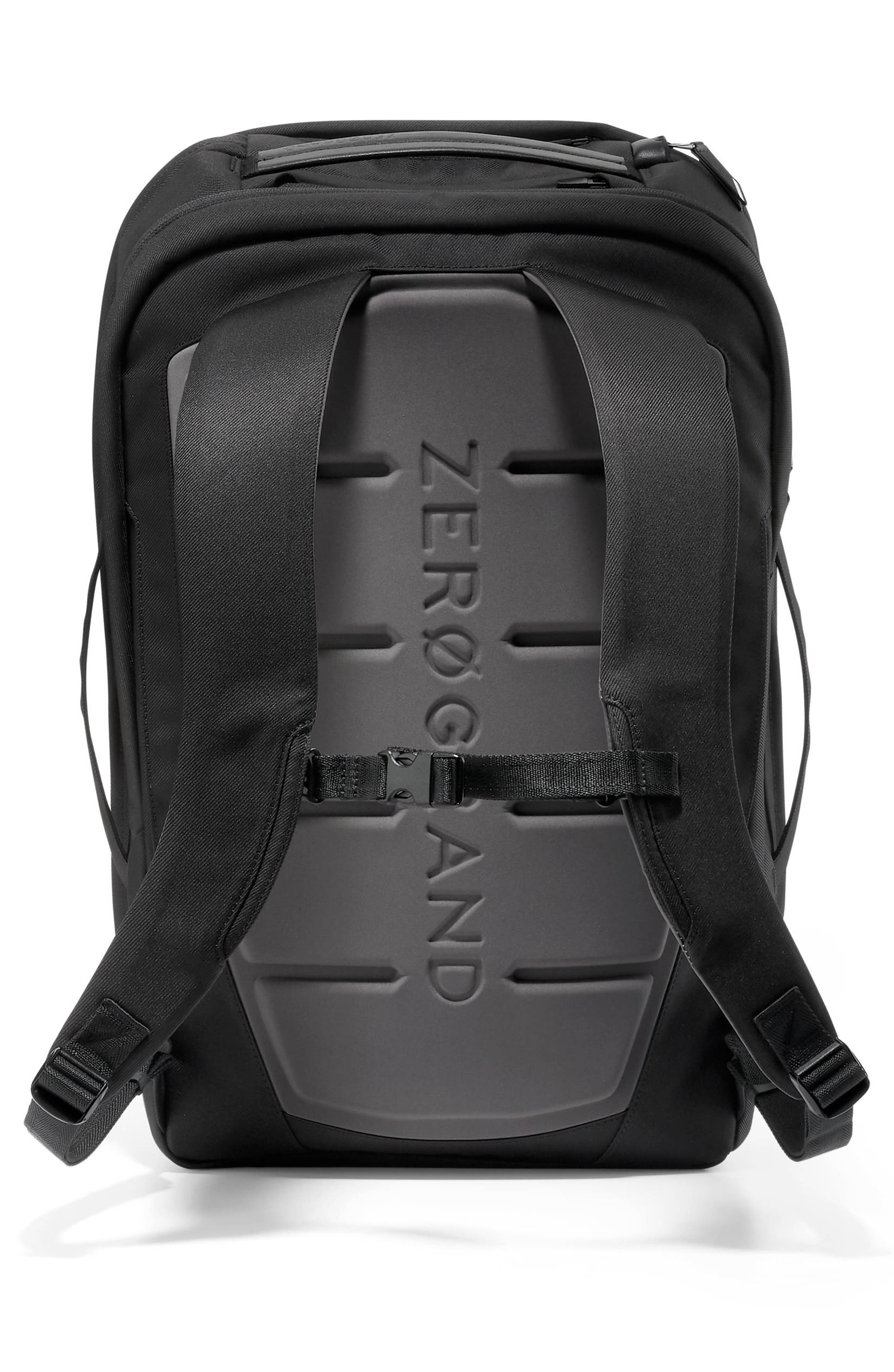 Cole Haan ZeroGrand 72 Hour Leather Backpack, Alternate, color, 