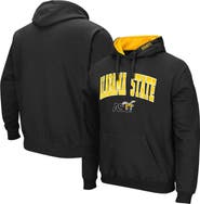 COLOSSEUM Men's Colosseum Black Alabama State Hornets Arch & Logo 3.0 Pullover Hoodie