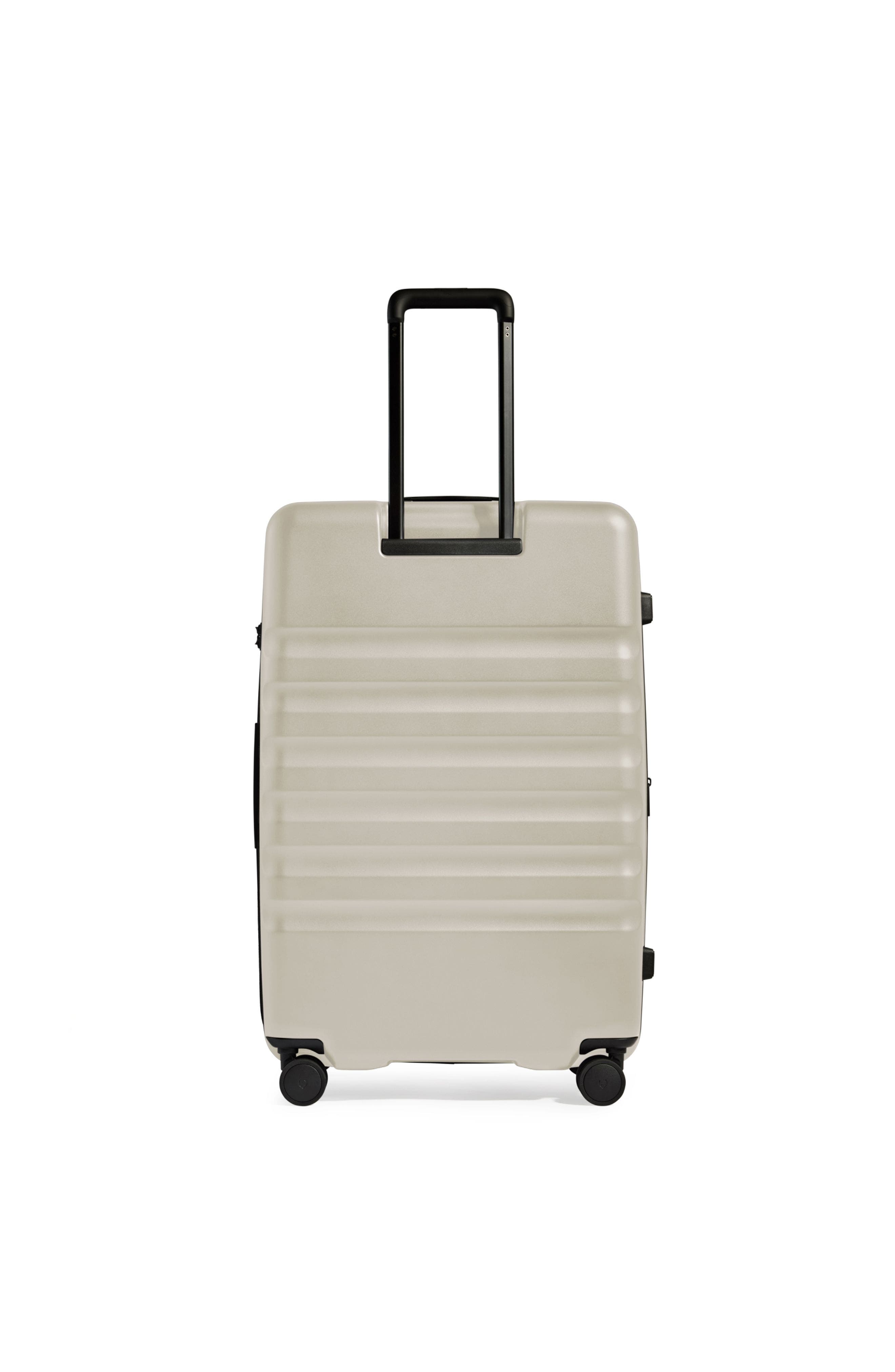 ANTLER Icon Stripe Large Suitcase, Alternate, color, Taupe