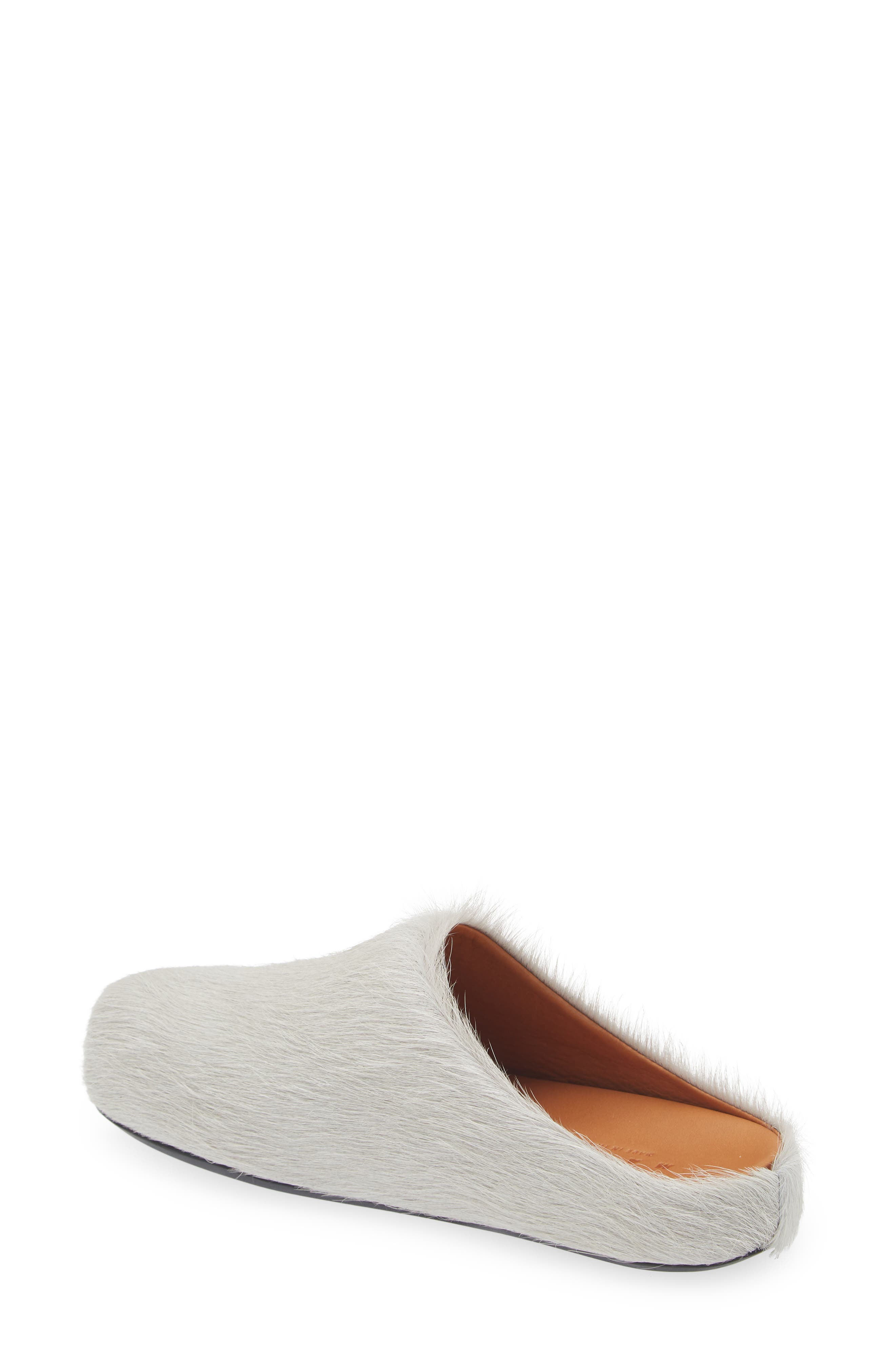 Marni Fussbett Sabot Genuine Calf Hair Clog, Alternate, color, 