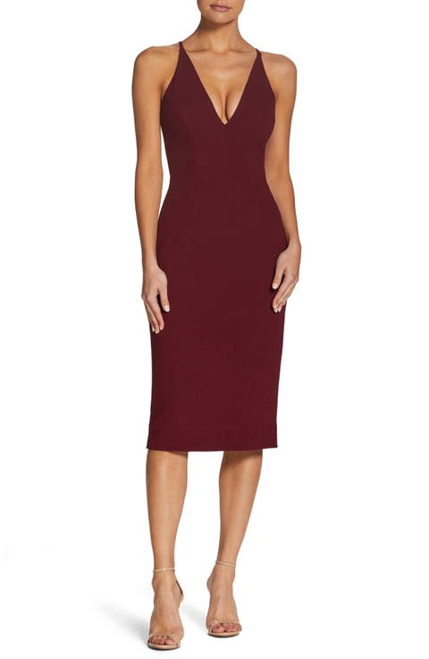 Lyla Crepe Cocktail Dress