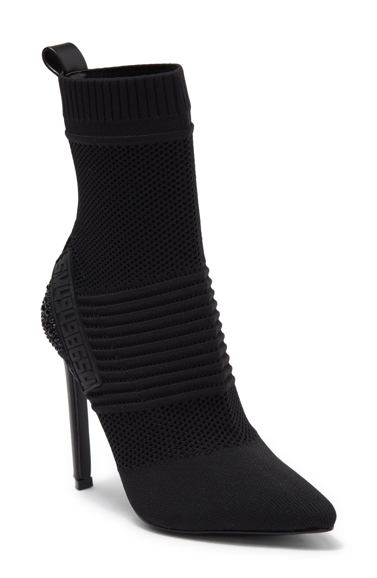 Steve Madden Maxwelle Pointed Toe Knit Boot, Main, color, 